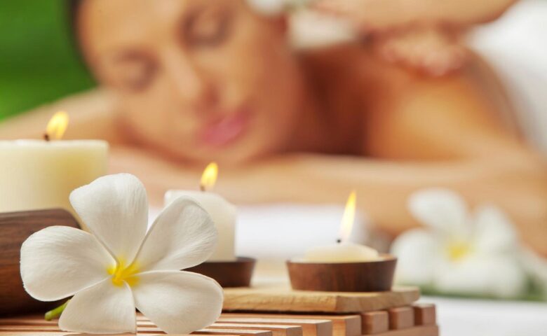 person getting a massage